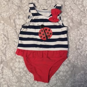 18M Ladybug 2pc Swimsuit